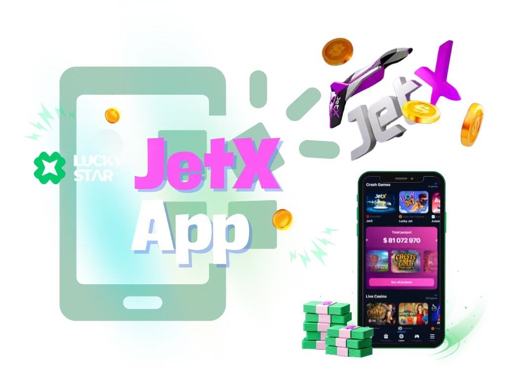 Play LuckyStar JetX App and receive exclusive bonuses!